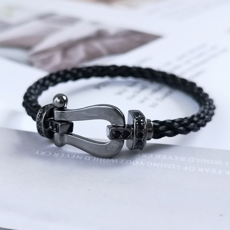 [AM]FORCE LARGE SERIES BLACK SAMURAI BRACELET