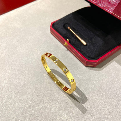 [AM]CLASSIC 6.1MM LOVE BANGLE - 10-DIAMOND