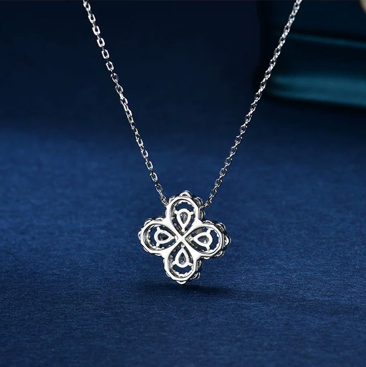 [AM]LOOP NECKLACE FULL MOTIF DIAMOND 16MM MULTIPLE COLORS