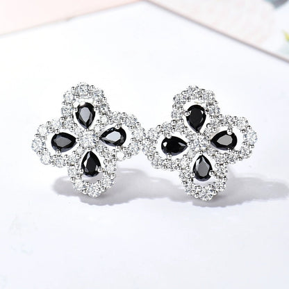 [AM]LOOP EARRINGS FULL MOTIF DIAMOND 16MM