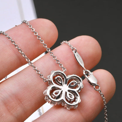 [AM]LOOP NECKLACE FULL MOTIF DIAMOND 16MM MULTIPLE COLORS