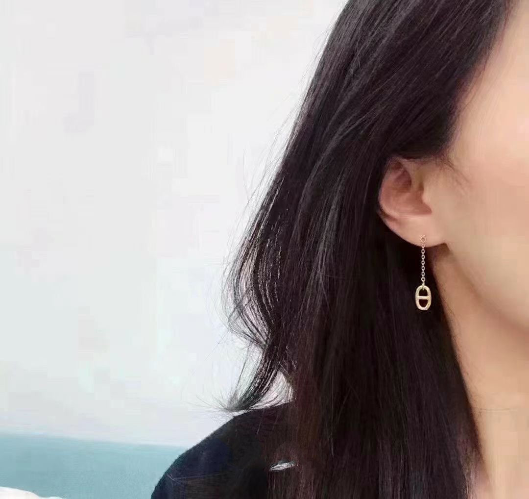 [AM]CHAINE TASSEL EARRINGS