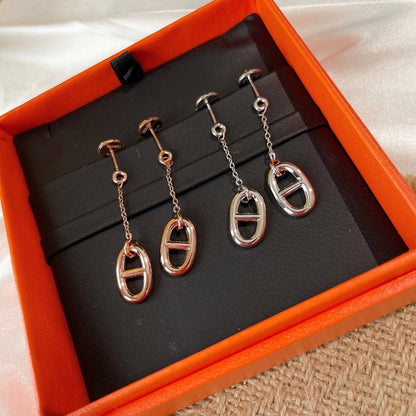 [AM]CHAINE TASSEL EARRINGS