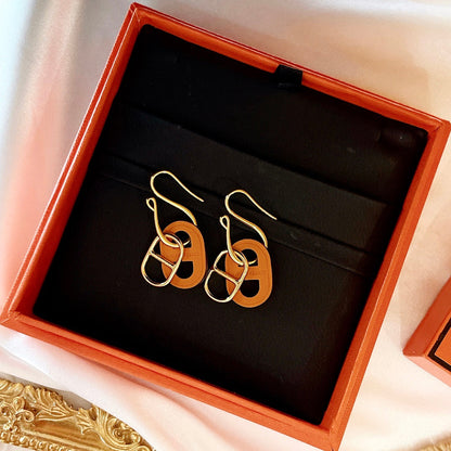 [AM]HM O'MAILLON GOLD EARRINGS
