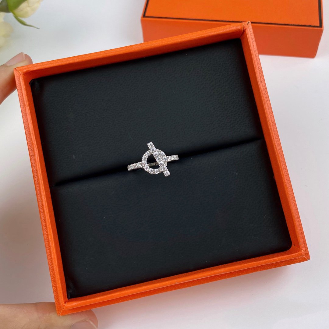 [AM]ECHAPPEE RING SILVER DIAMOND