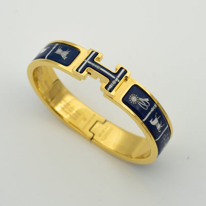[AM]H BRACELET BLUE CERAMIC