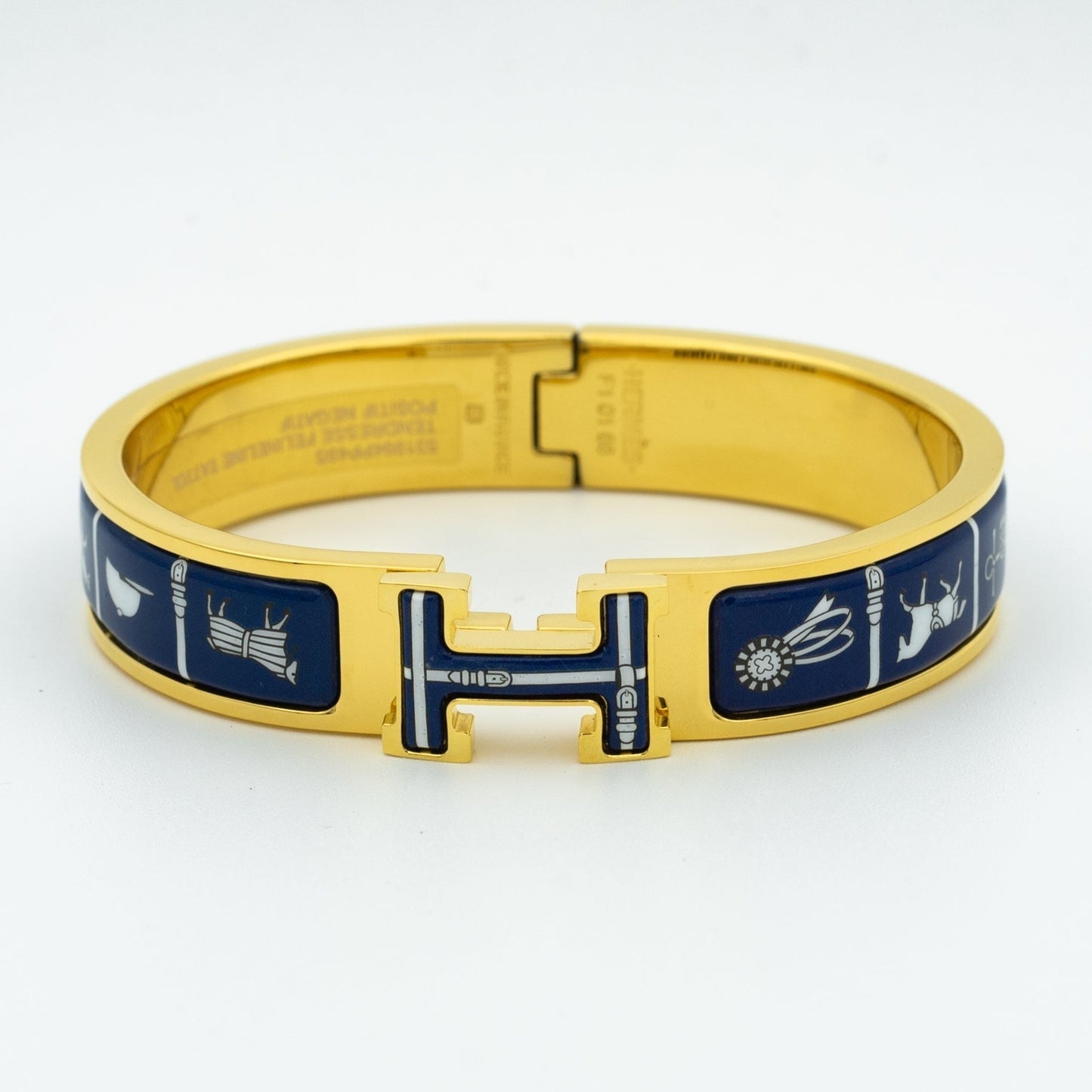[AM]H BRACELET BLUE CERAMIC
