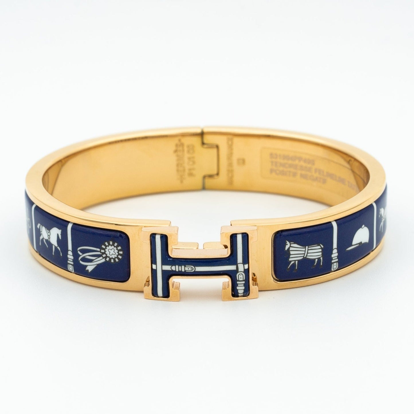 [AM]H BRACELET BLUE CERAMIC