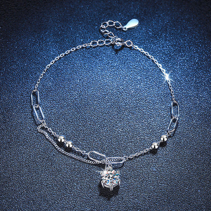 [AM]CLASSIC SOLITAIRE MOISSANITE BRACELET