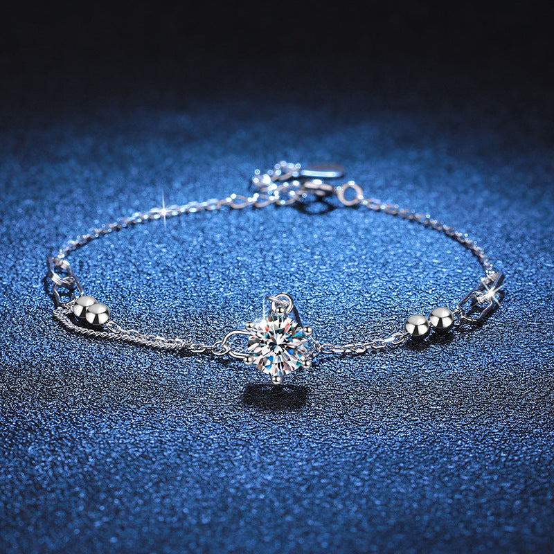 [AM]CLASSIC SOLITAIRE MOISSANITE BRACELET