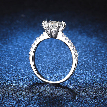 [AM]BOLD TIGER CLAW MOISSANITE ENGAGEMENT RING