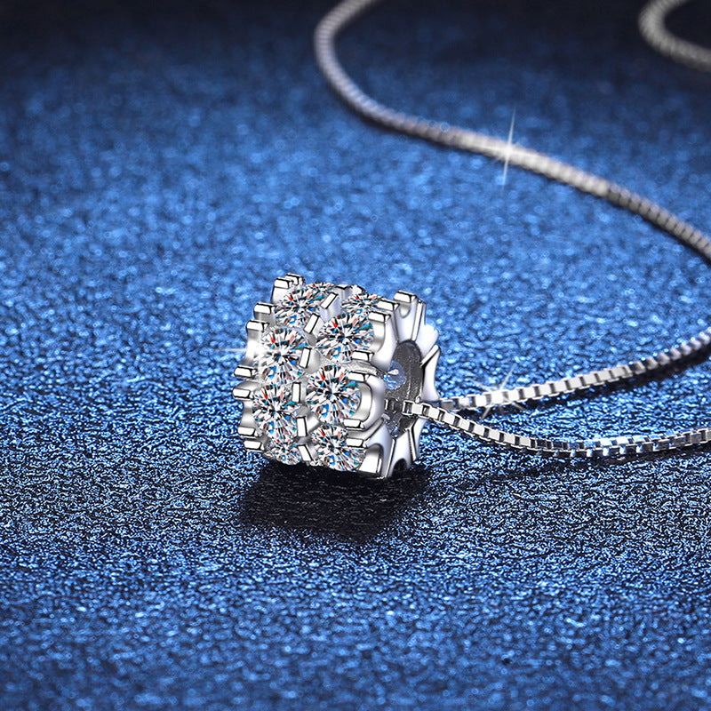 [AM]ELEGANT SLIM-WAIST MOISSANITE NECKLACE