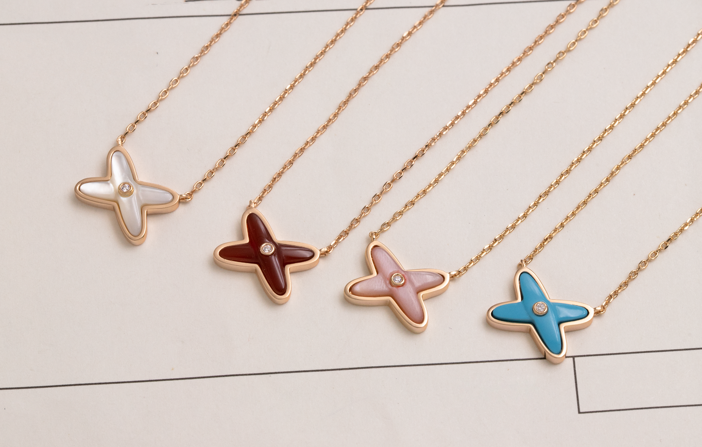 [AM]JEUX DE NECKLACE 1 DIAMOND