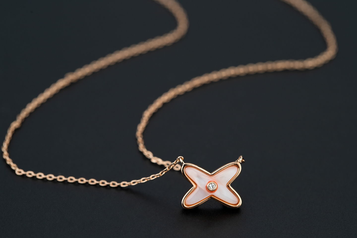 [AM]JEUX DE NECKLACE 1 DIAMOND