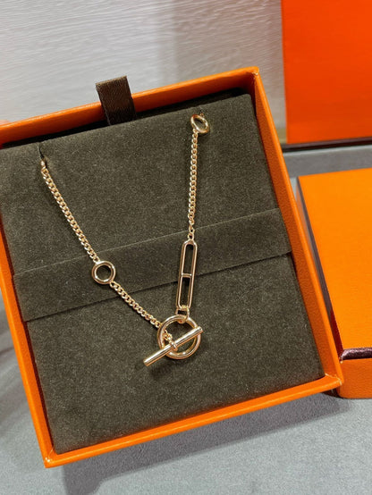 [AM]HM STERLING CHAINE D'ANCRE HEART