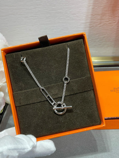 [AM]HM STERLING CHAINE D'ANCRE HEART