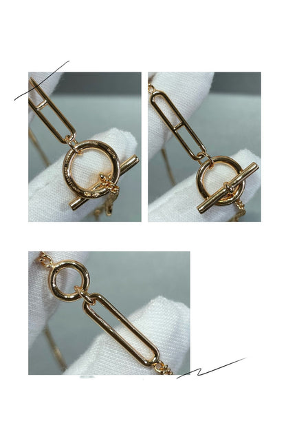 [AM]HM STERLING CHAINE D'ANCRE HEART