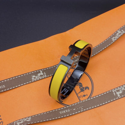[AM]CLIC HM SO BLACK YELLOW BRACELET