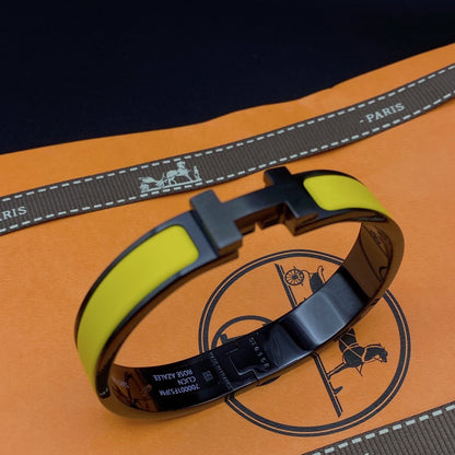[AM]CLIC HM SO BLACK YELLOW BRACELET