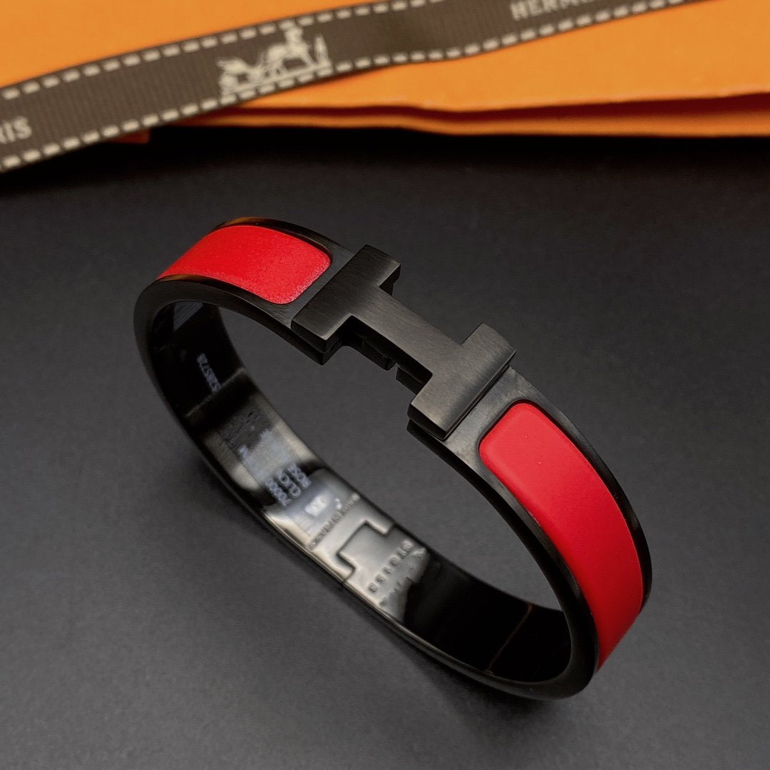 [AM]CLIC HM SO BLACK RED BRACELET