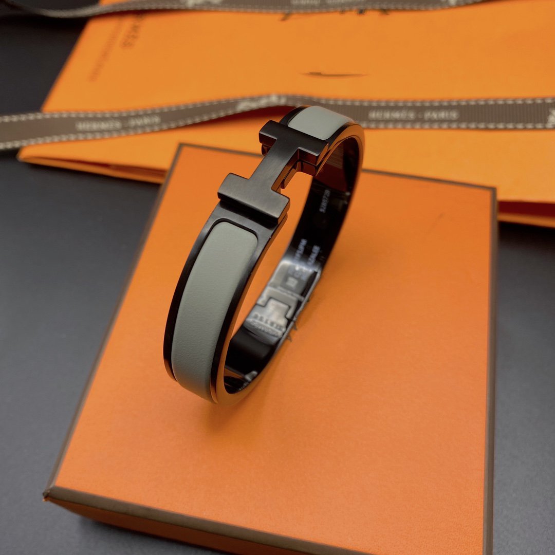 [AM]CLIC HM SO BLACK GREY BRACELET