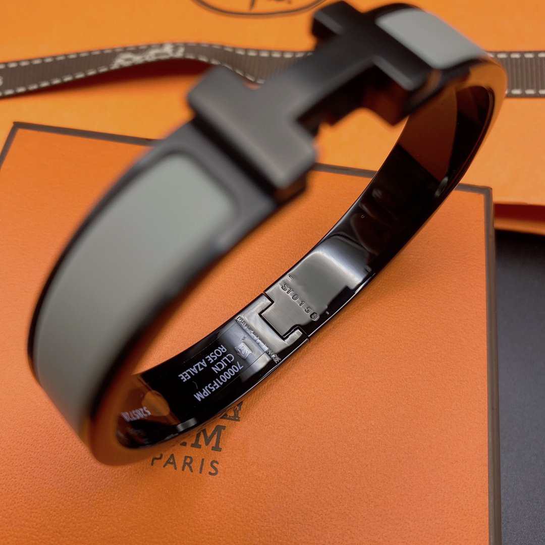 [AM]CLIC HM SO BLACK GREY BRACELET