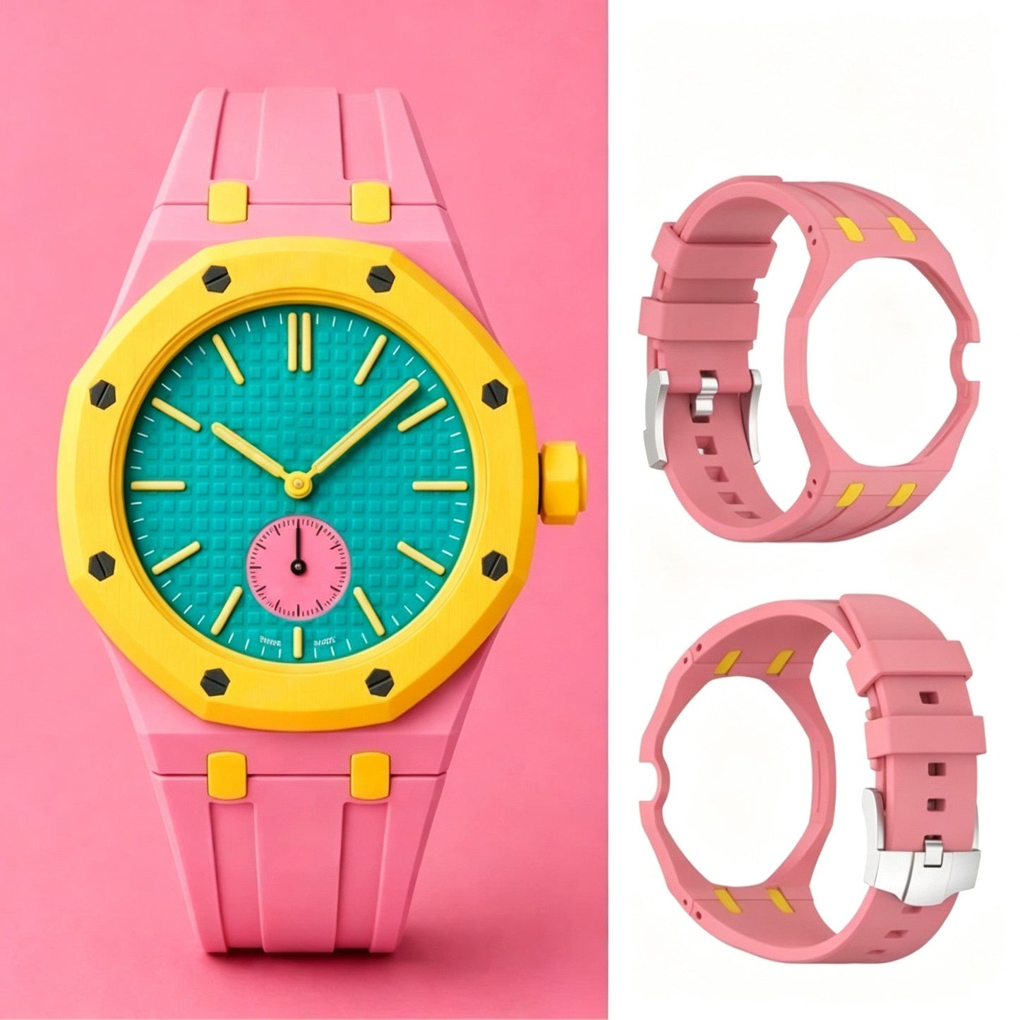 [AM]ROYAL OAK POP EXCLUSIVE RUBBER STRAP