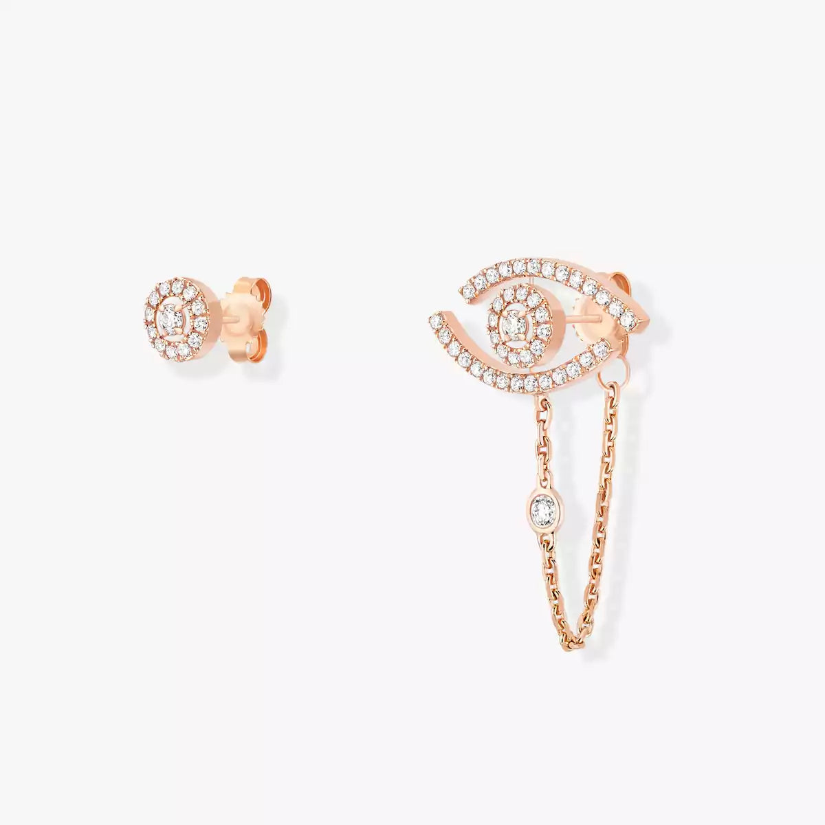 [AM]LUCKY EYE DIAMOND EARRINGS
