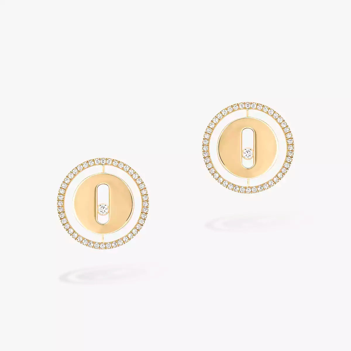 [AM]LUCKY MOVE DIAMOND EARRINGS