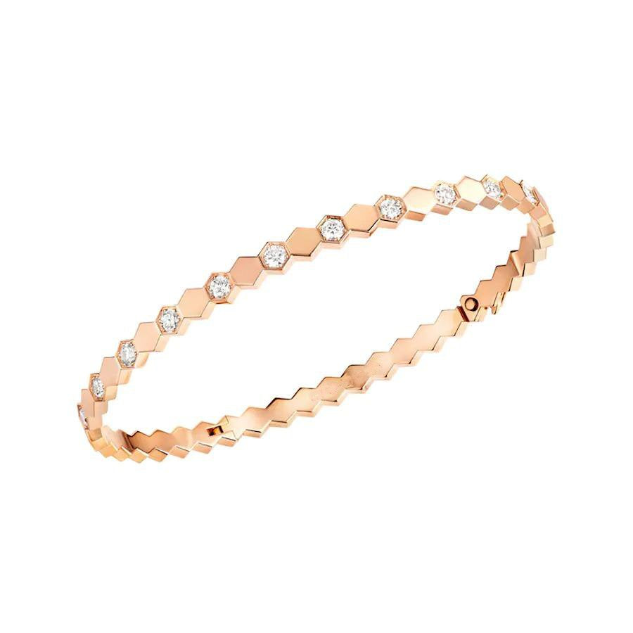 [AM]BEE LOVE SILVER DIAMOND BRACELET