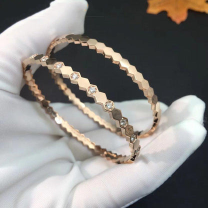 [AM]BEE LOVE ROSE GOLD DIAMOND BRACELET