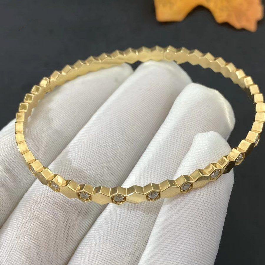 [AM]BEE LOVE GOLD DIAMOND BRACELET