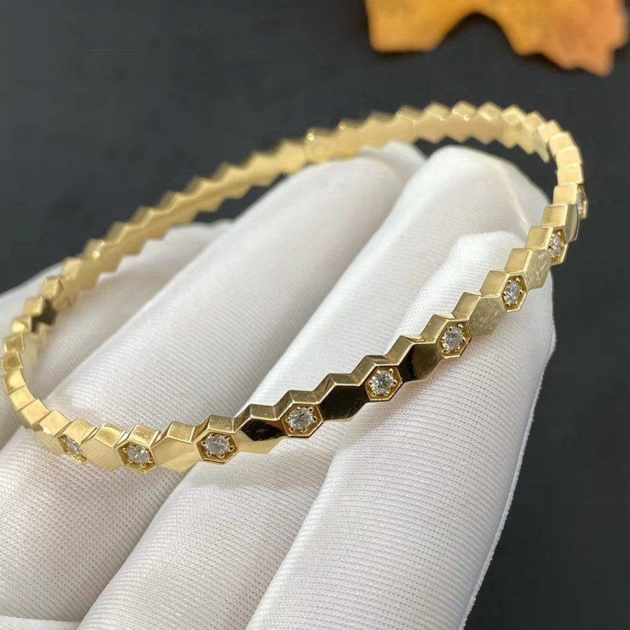 [AM]BEE LOVE GOLD DIAMOND BRACELET
