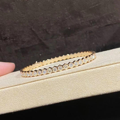 [AM]BEE LOVE GOLD BRACELET FULL DIAMOND