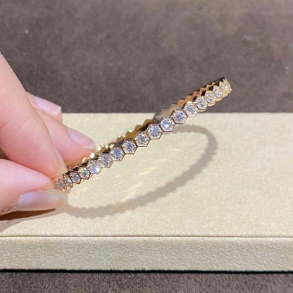 [AM]BEE LOVE GOLD BRACELET FULL DIAMOND