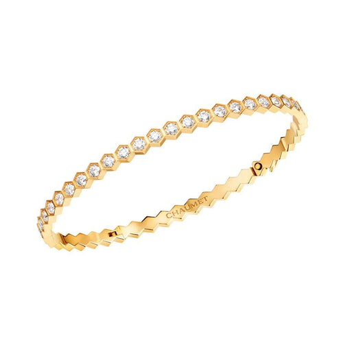 [AM]BEE LOVE GOLD BRACELET FULL DIAMOND