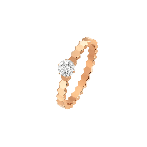 [AM]BEE LOVE RING ROSE GOLD 1 DIAMOND