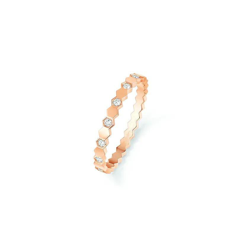 [AM]BEE LOVE RING ROSE GOLD DIAMOND