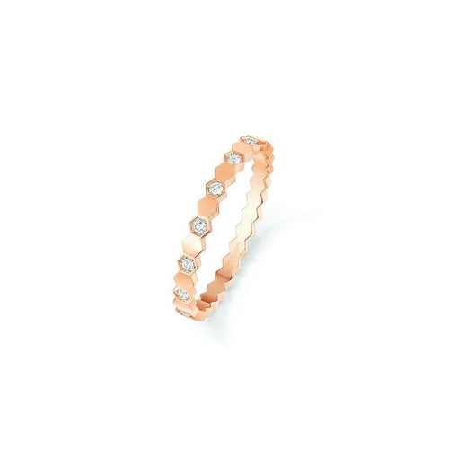 [AM]BEE LOVE RING ROSE GOLD DIAMOND