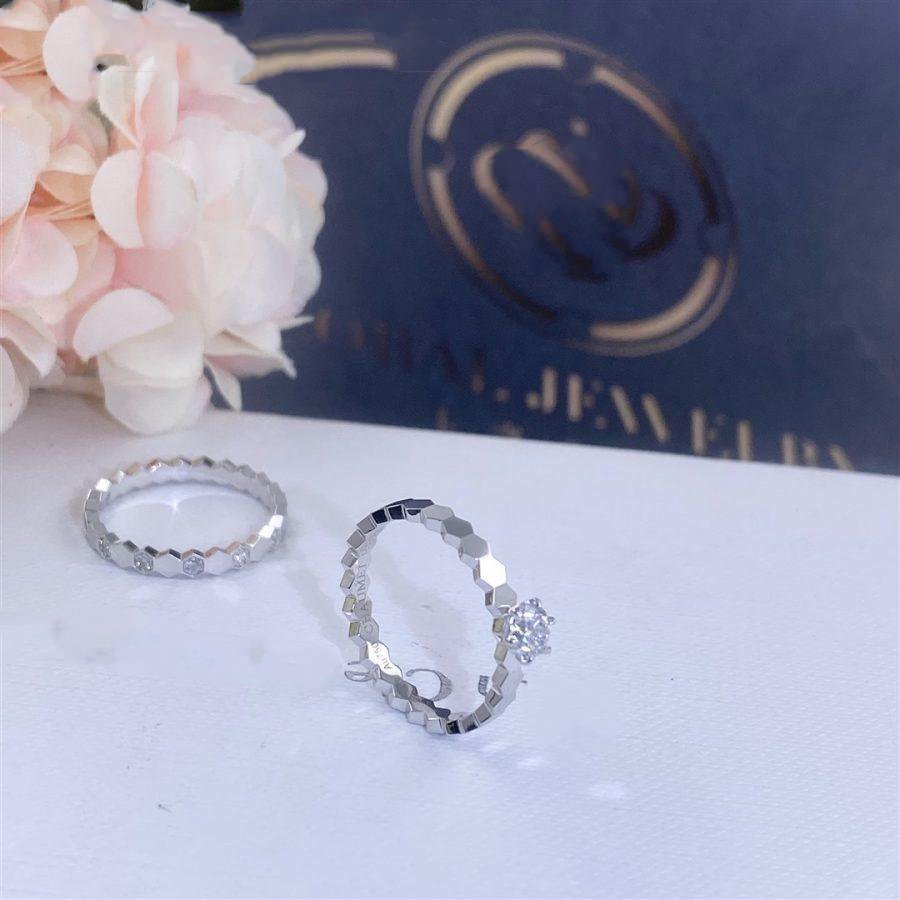 [AM]BEE LOVE RING SILVER 1 DIAMOND