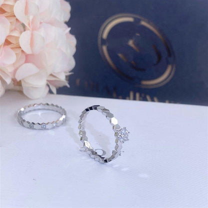 [AM]BEE LOVE RING SILVER 1 DIAMOND