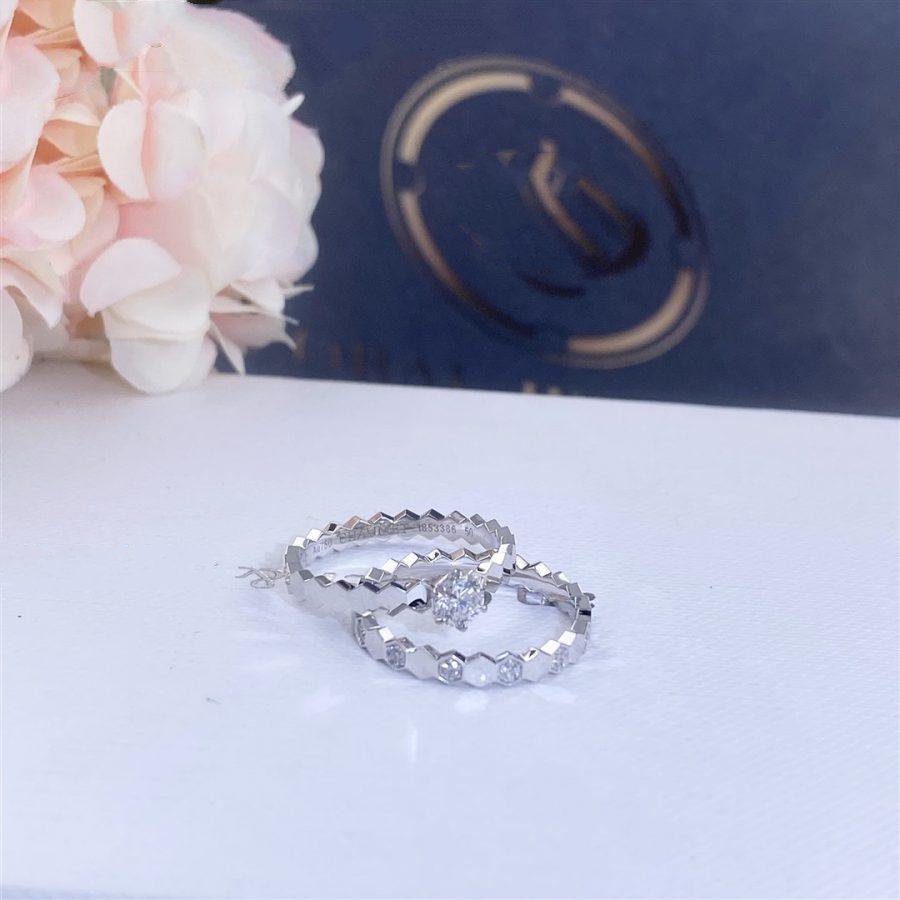 [AM]BEE LOVE RING SILVER 1 DIAMOND