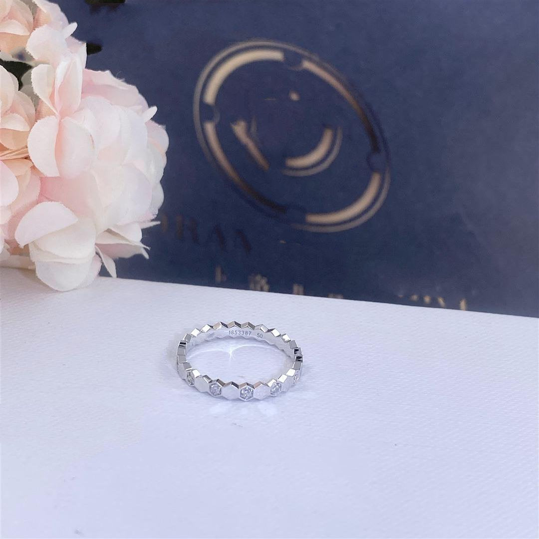 [AM]BEE LOVE RING SILVER DIAMOND