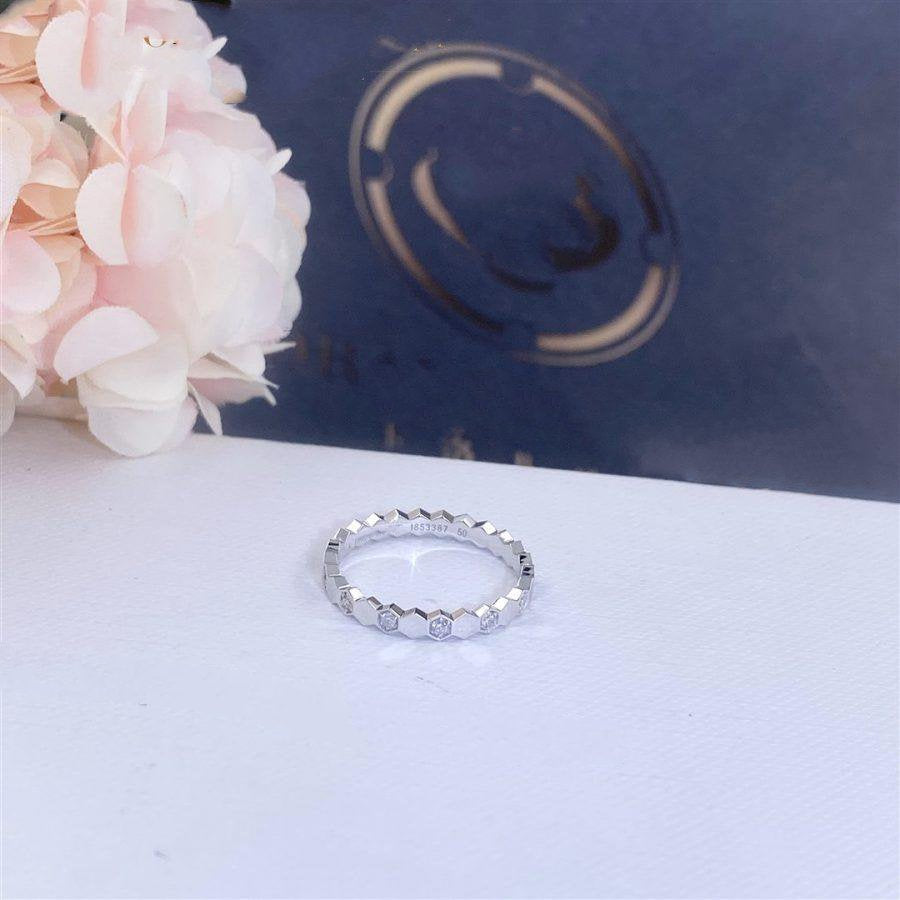 [AM]BEE LOVE RING SILVER DIAMOND