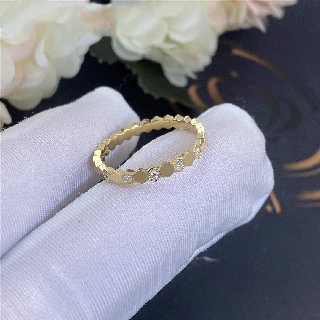 [AM]BEE LOVE RING GOLD DIAMOND