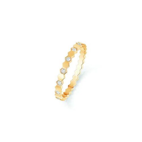 [AM]BEE LOVE RING GOLD DIAMOND