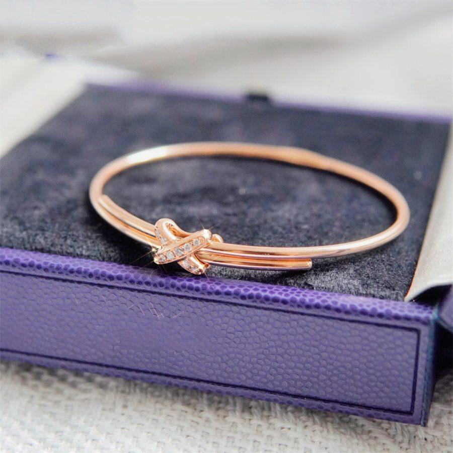 [AM]JEUX DE BRACELET ROSE GOLD DIAMONDS