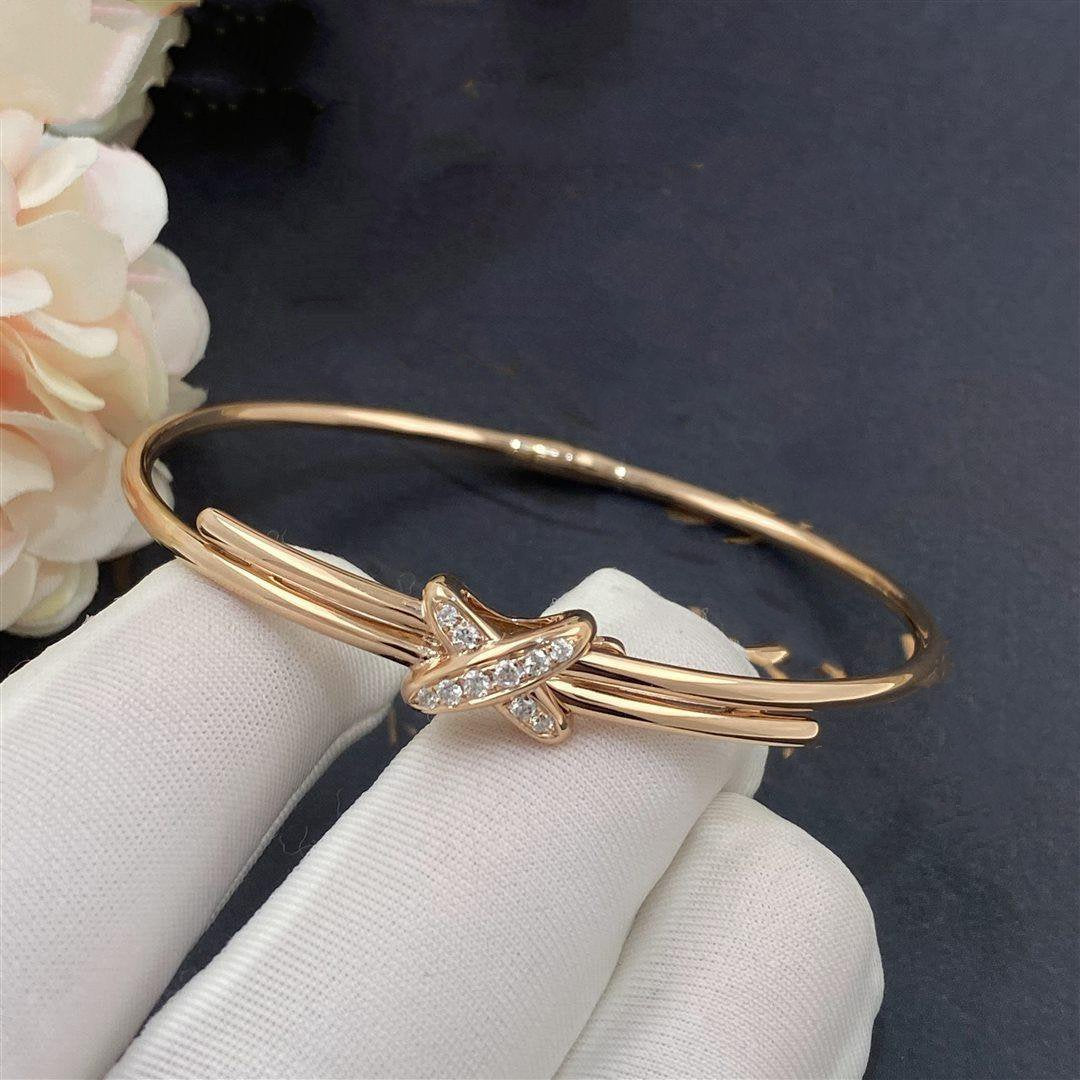 [AM]JEUX DE BRACELET ROSE GOLD DIAMONDS