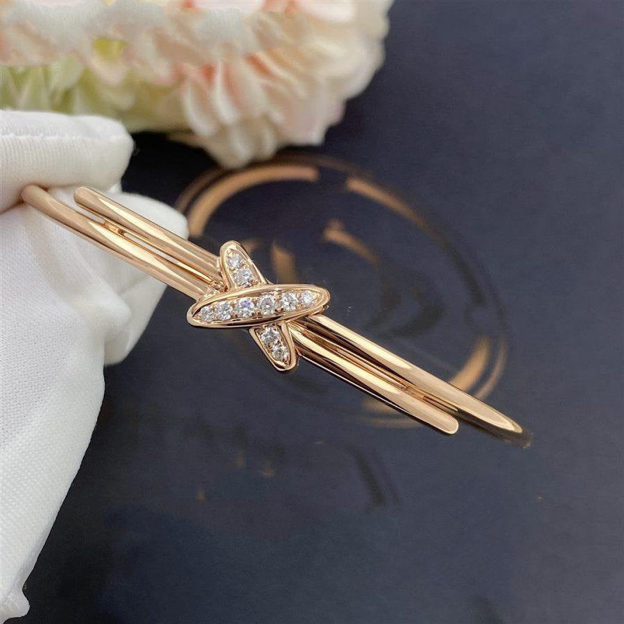 [AM]JEUX DE BRACELET ROSE GOLD DIAMONDS