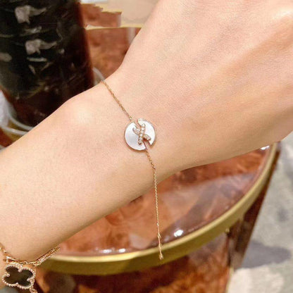 [AM]JEUX DE BRACELET MOP ROSE GOLD DIAMONDS